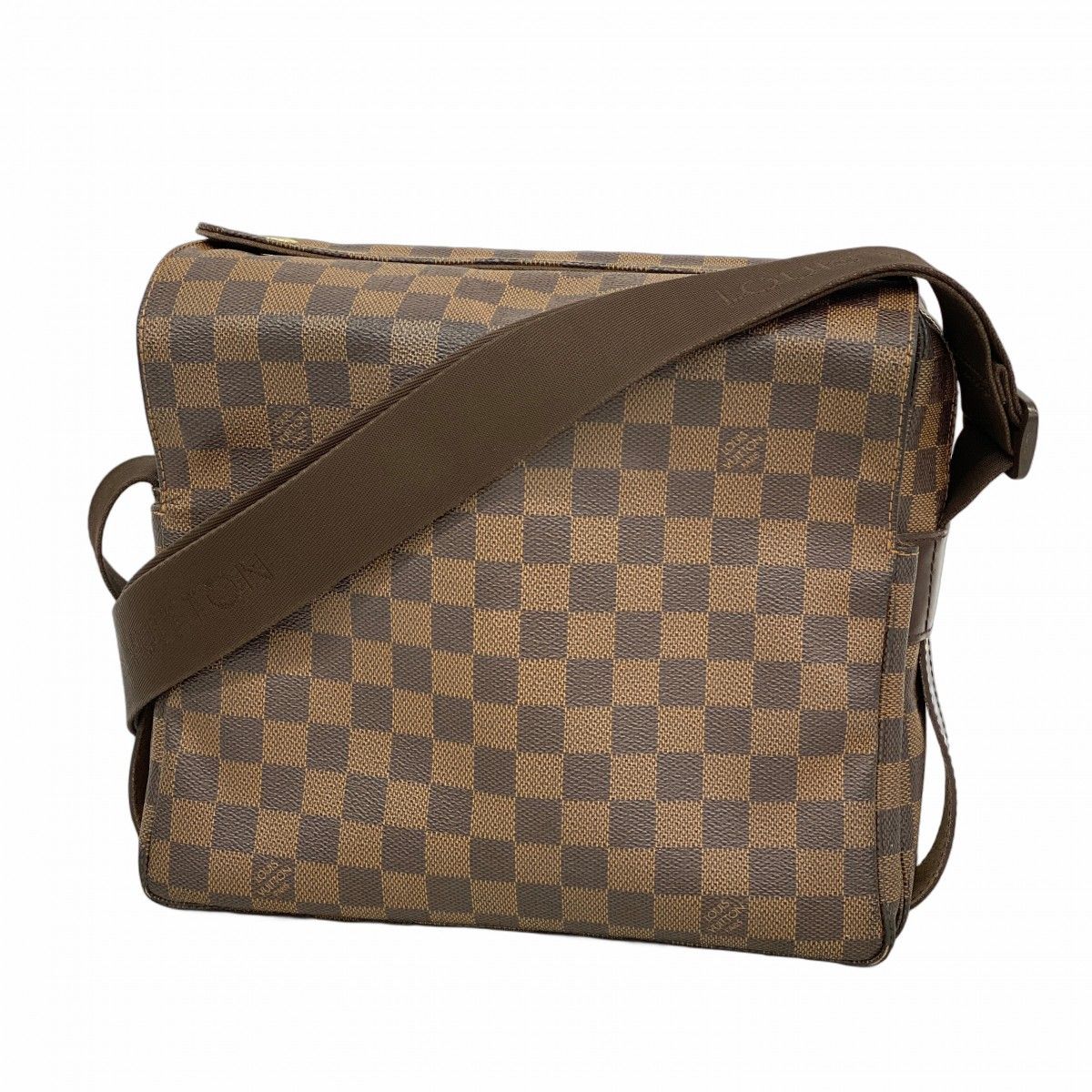 Louis Vuitton Shoulder Bag Damier Naviglio Ebene
