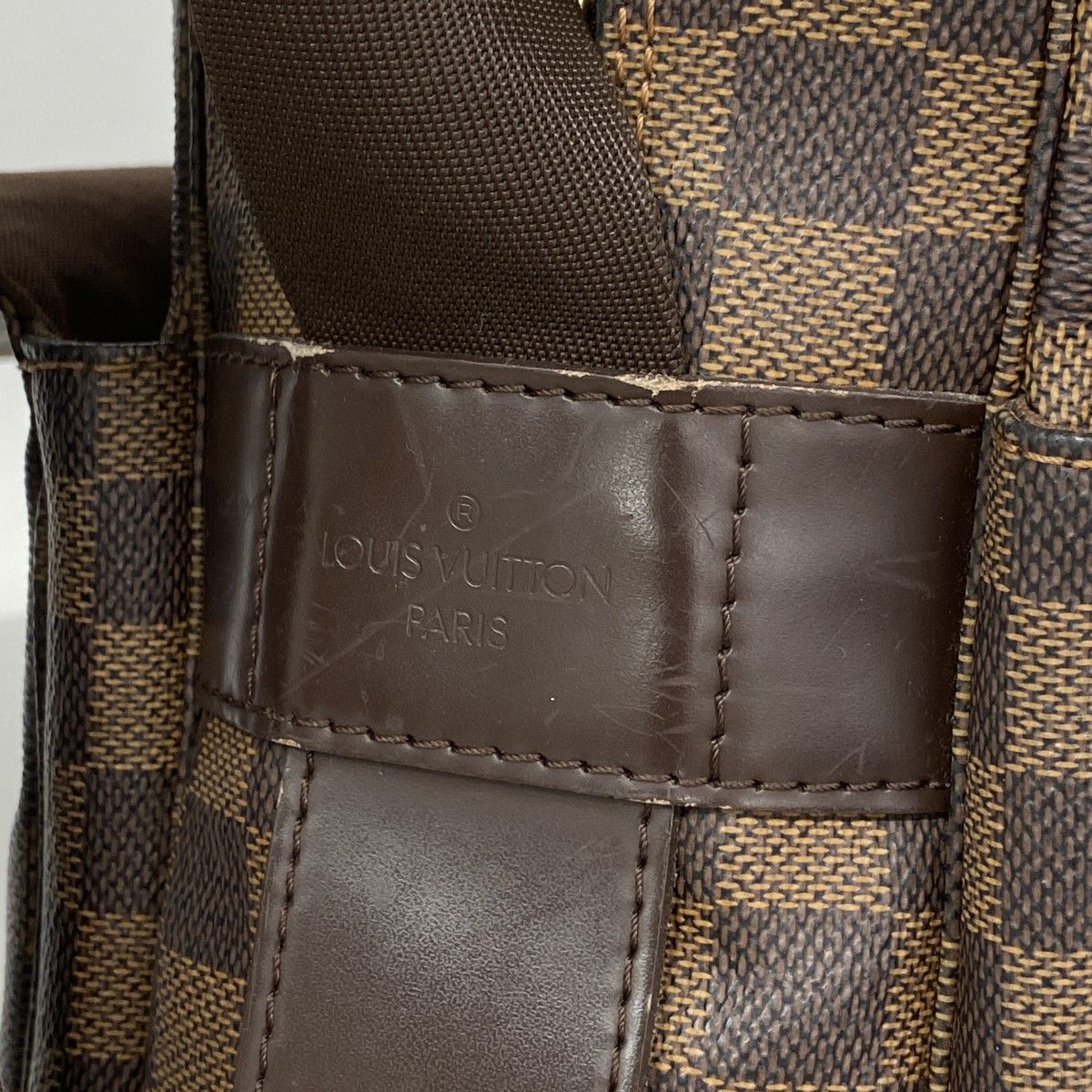 Louis Vuitton Shoulder Bag Damier Naviglio Ebene — view 8