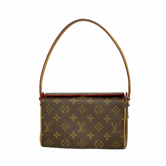 Louis Vuitton Handbag Monogram Recital Brown
