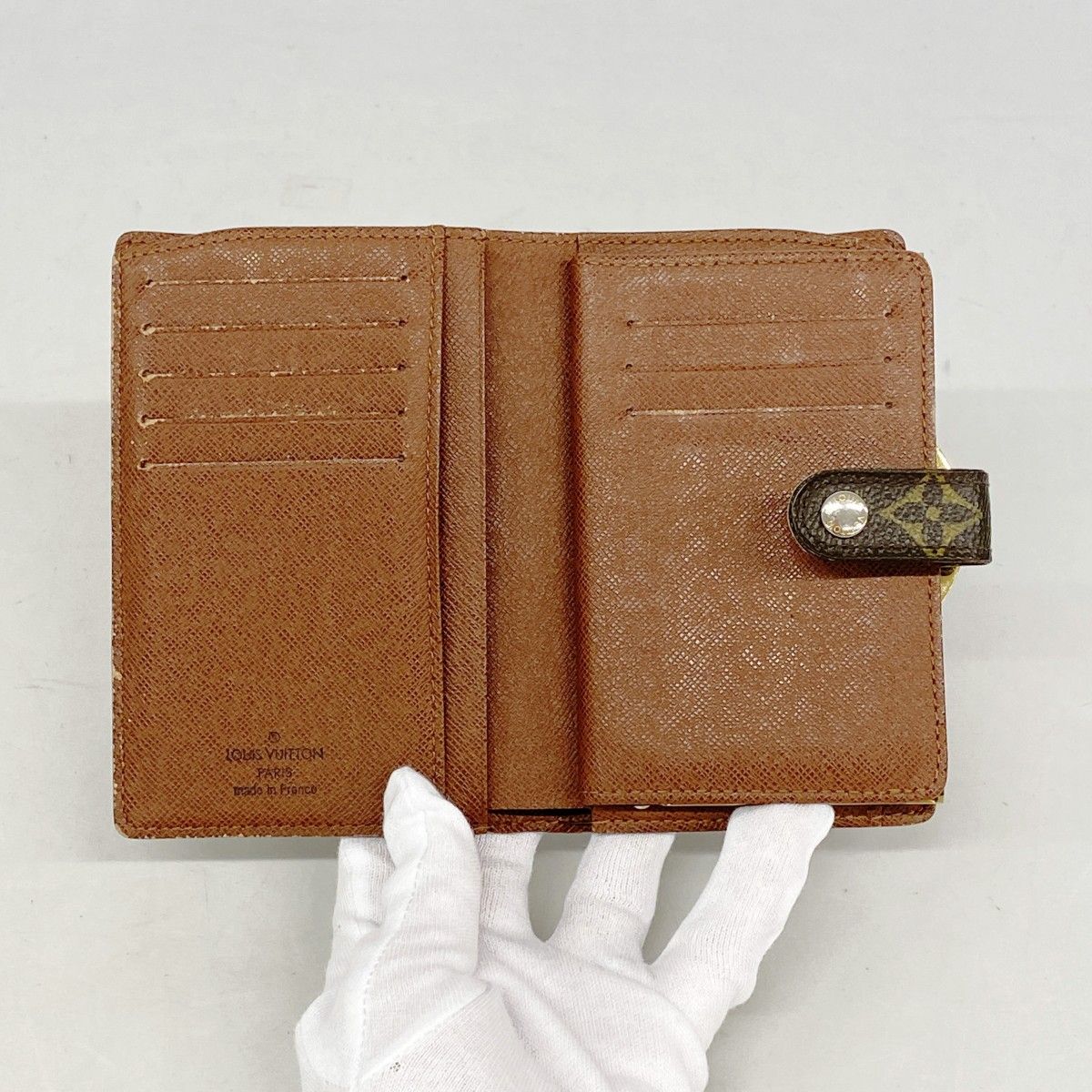 Louis Vuitton Wallet Monogram Portefeuille Viennois Brown — view 3
