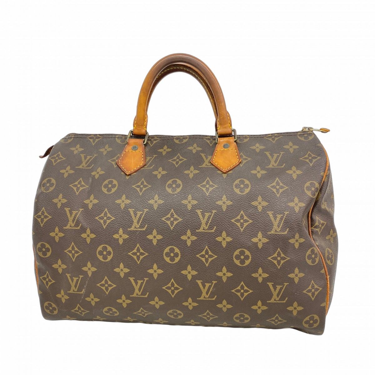 Louis Vuitton Handbag Monogram Speedy 35 Brown