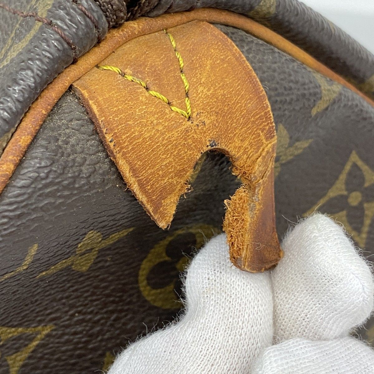 Louis Vuitton Handbag Monogram Speedy 35 Brown — view 7