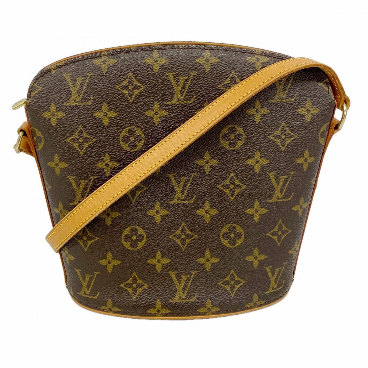Louis Vuitton Shoulder Bag Monogram Drew Brown