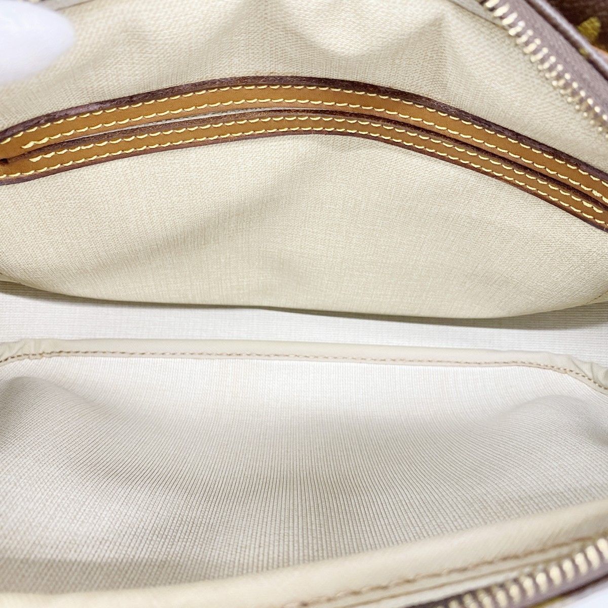 Louis Vuitton Shoulder Bag Monogram Reporter PM Brown — view 4