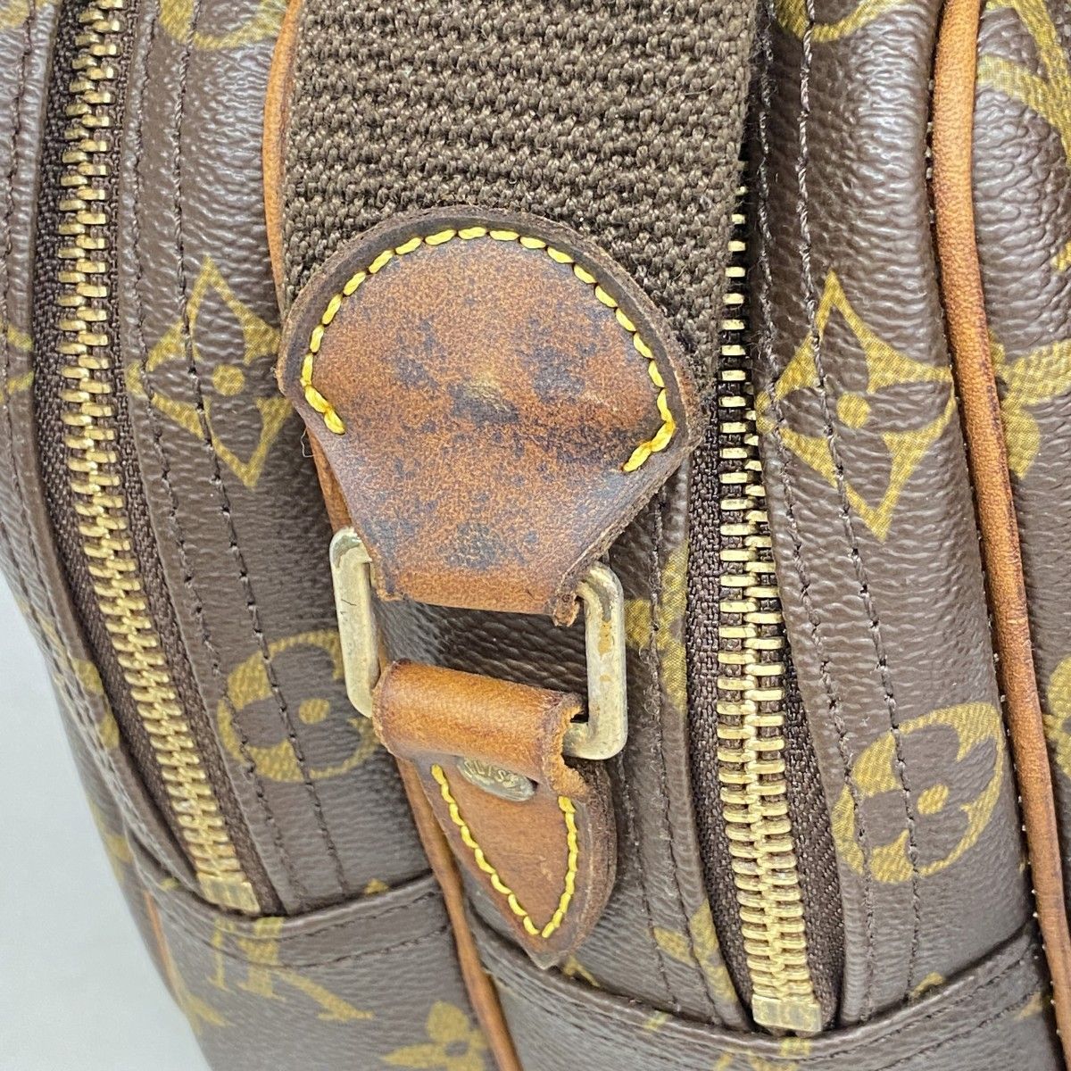 Louis Vuitton Shoulder Bag Monogram Reporter PM Brown — view 6