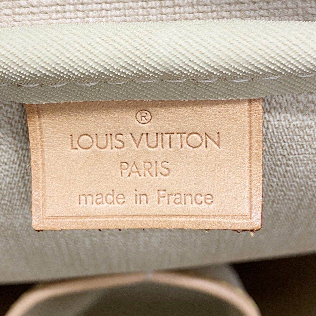 Louis Vuitton Handbag Monogram Deauville Brown — view 5