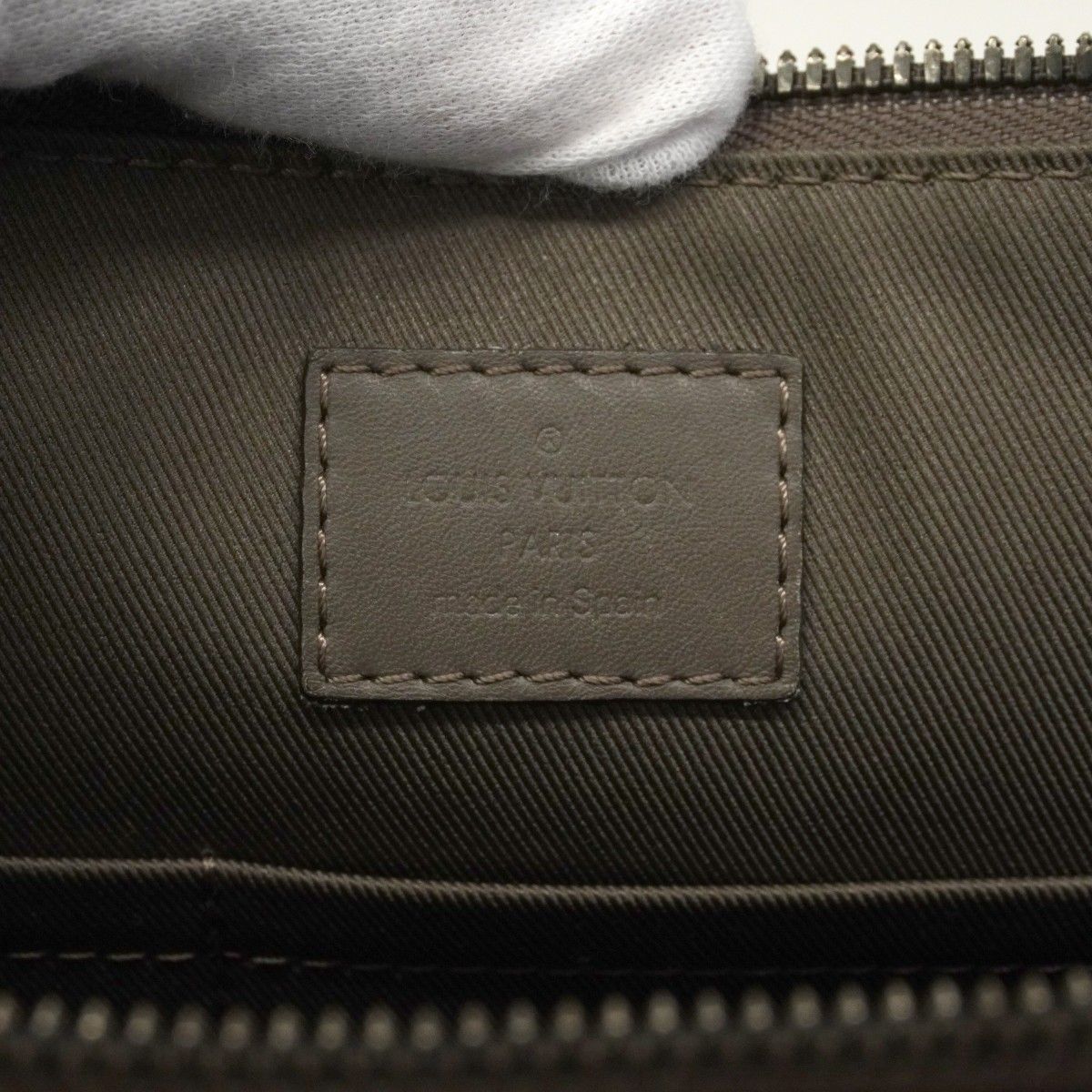 Louis Vuitton Business Bag Damier Infini Pdj Khaki — view 5