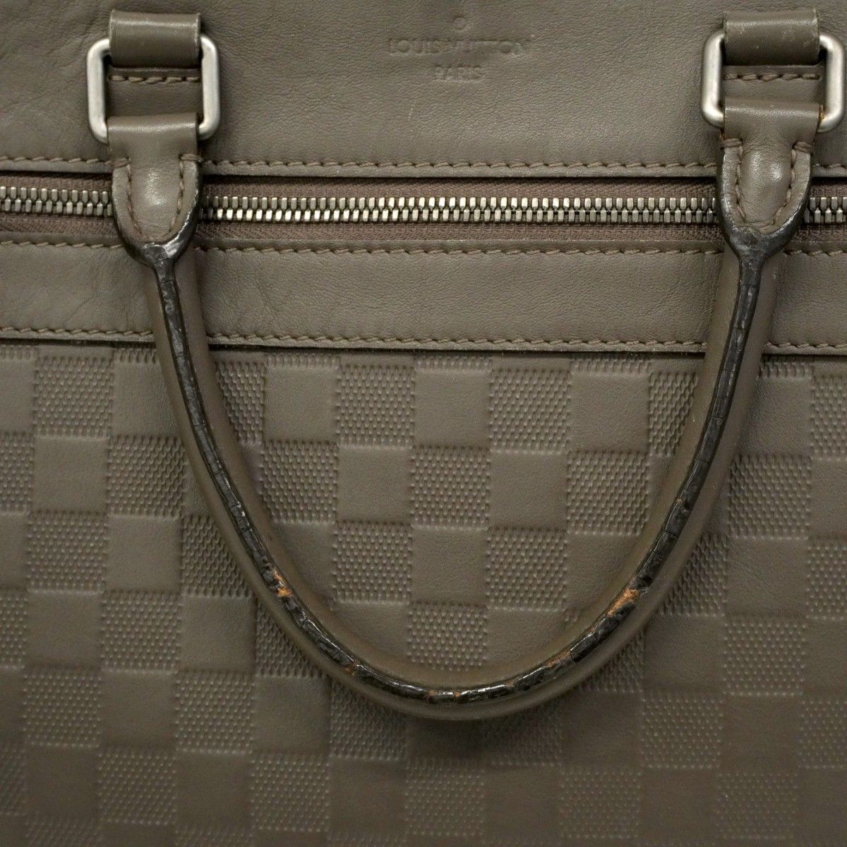 Louis Vuitton Business Bag Damier Infini Pdj Khaki — view 9