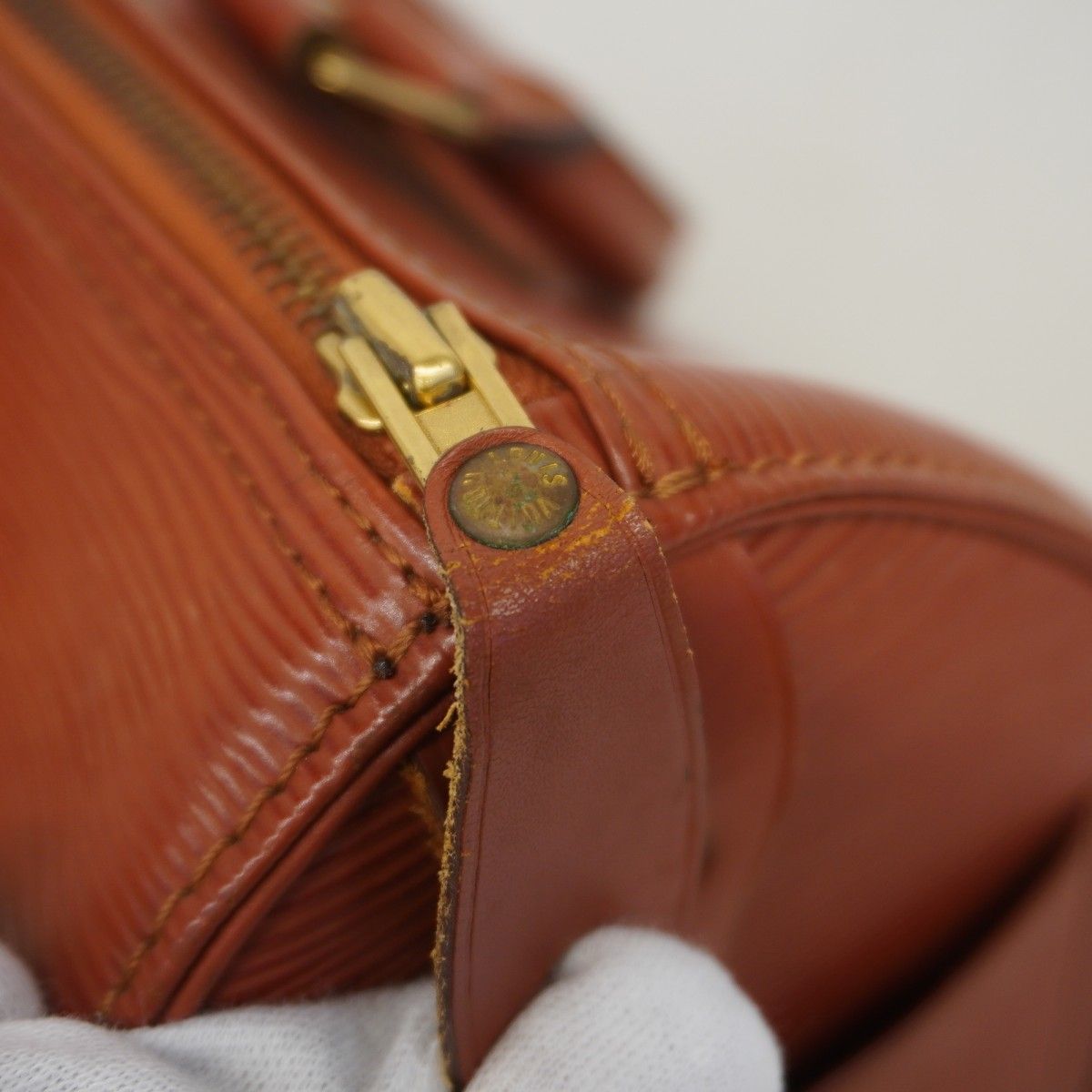 Louis Vuitton Handbag Epi Speedy 25 Kenya Brown — view 7