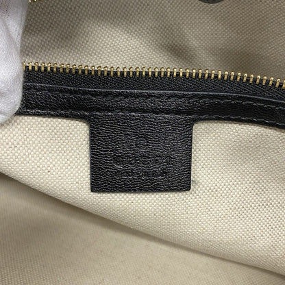 Gucci Tote Horsebit Leather Black Gold 2-Way — view 5
