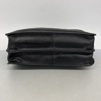 Gucci Tote Horsebit Leather Black Gold 2-Way — view 3
