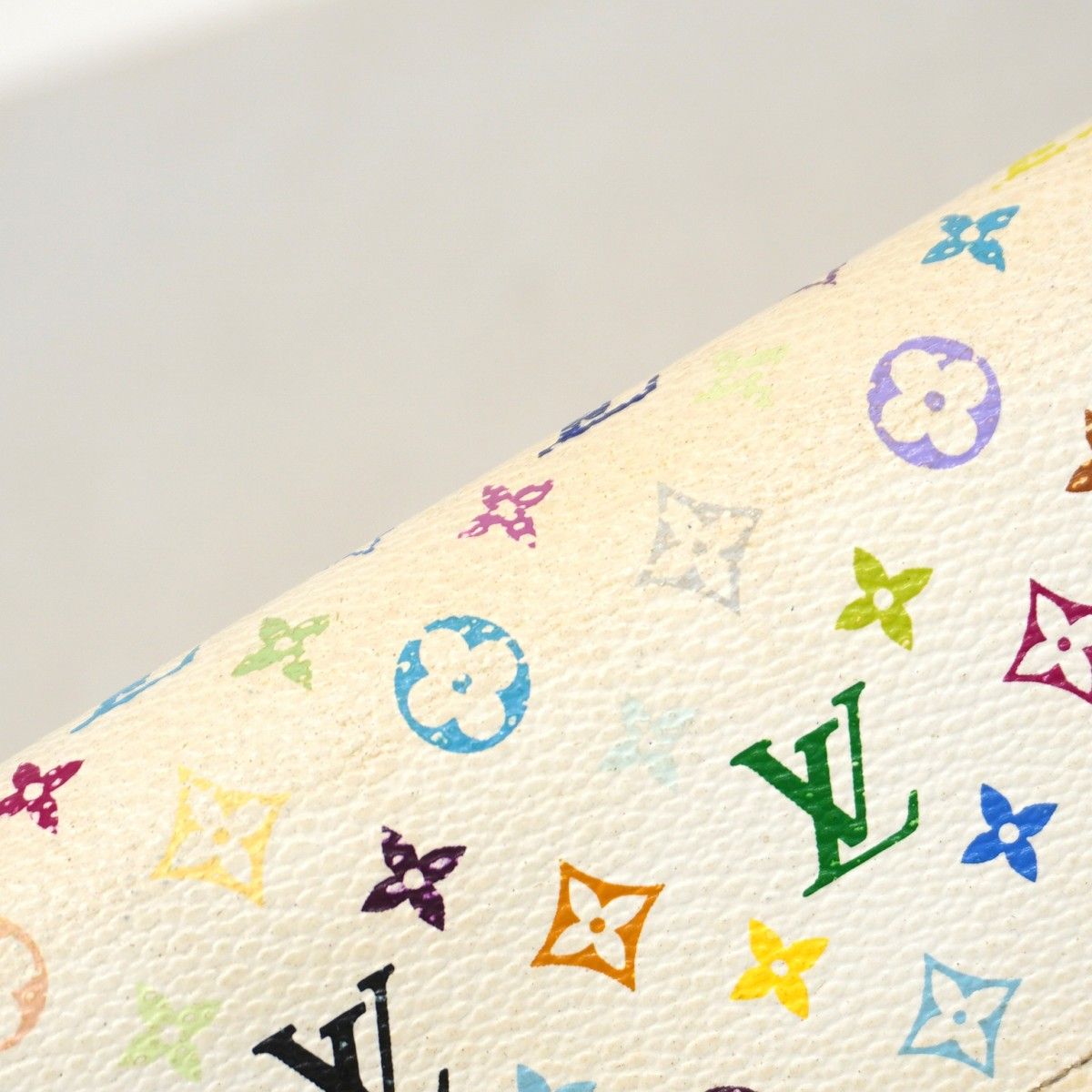 Louis Vuitton Wallet Monogram Multicolor Portefeuille Sarah Blanc Rich — view 7