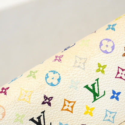 Louis Vuitton Wallet Monogram Multicolor Portefeuille Sarah Blanc Rich — view 7