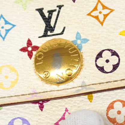 Louis Vuitton Wallet Monogram Multicolor Portefeuille Sarah Blanc Rich — view 8