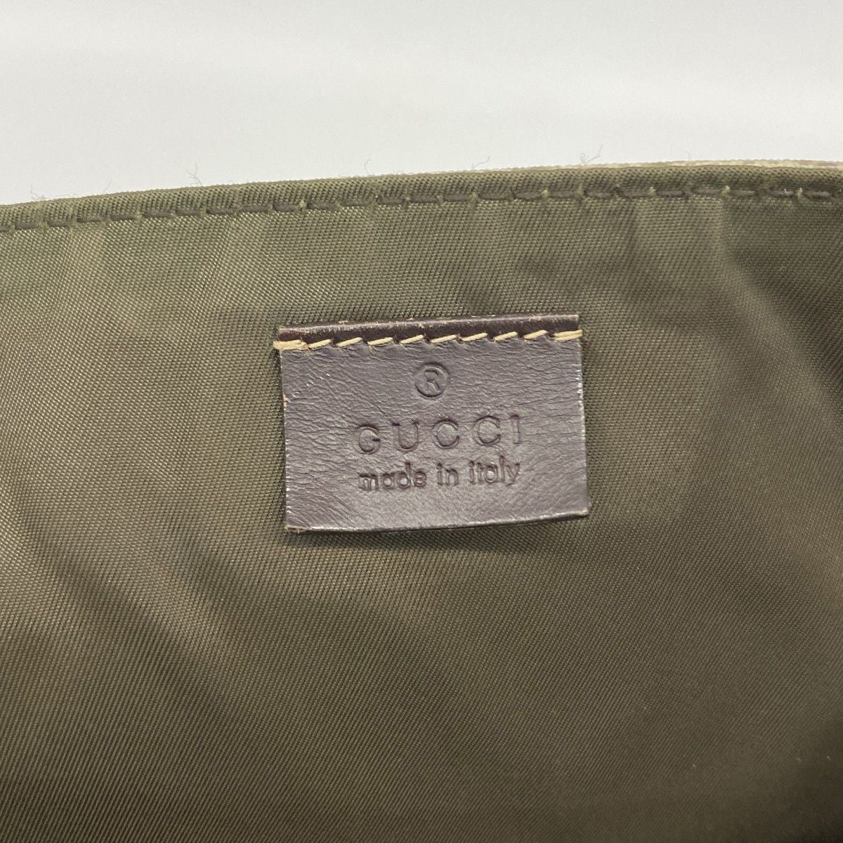 Gucci Shoulder Bag GG Supreme Brown Gold — view 5