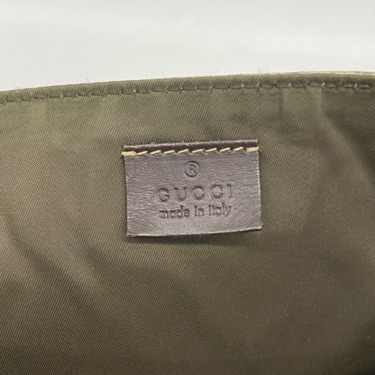 Gucci Shoulder Bag GG Supreme Brown Gold — view 5