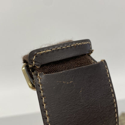 Gucci Shoulder Bag GG Supreme Brown Gold — view 6