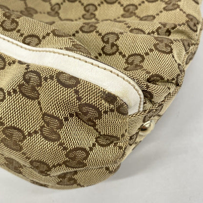 Gucci Tote GG Canvas Brown Gold — view 6