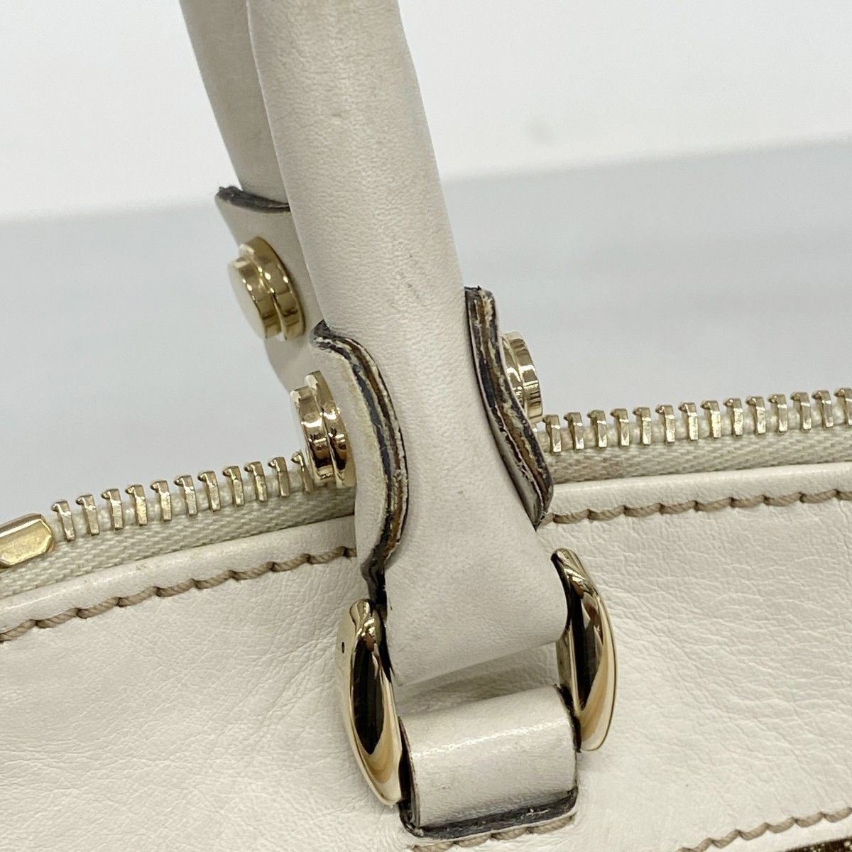 Gucci Tote GG Canvas Brown Gold — view 9