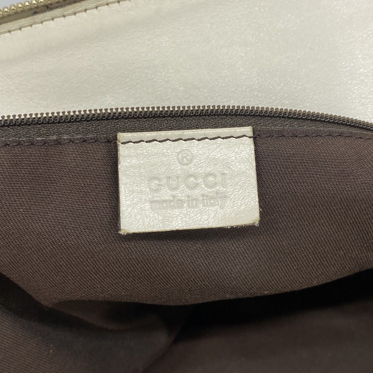 Gucci Tote GG Canvas Brown Gold — view 5