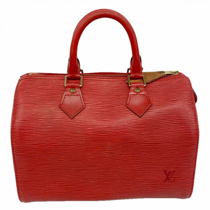 Louis Vuitton Handbag Epi Speedy 25 Castilian Red