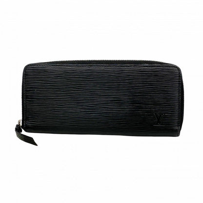 Louis Vuitton Wallet Epi Portefeuille Clemence Noir