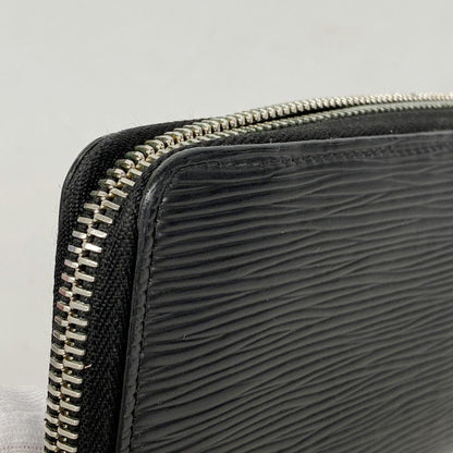 Louis Vuitton Wallet Epi Portefeuille Clemence Noir — view 7