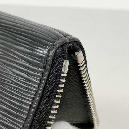 Louis Vuitton Wallet Epi Portefeuille Clemence Noir — view 6