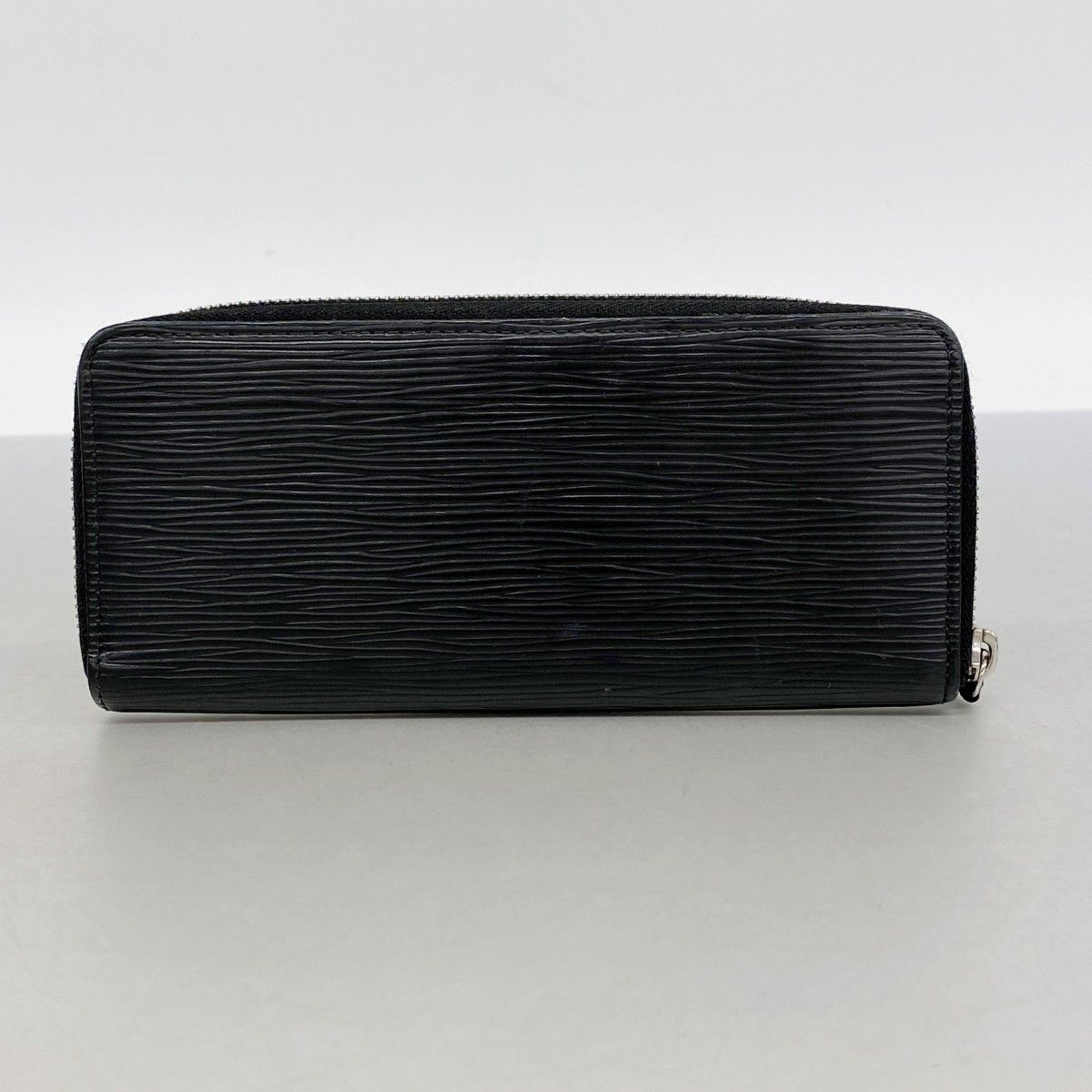 Louis Vuitton Wallet Epi Portefeuille Clemence Noir — view 8