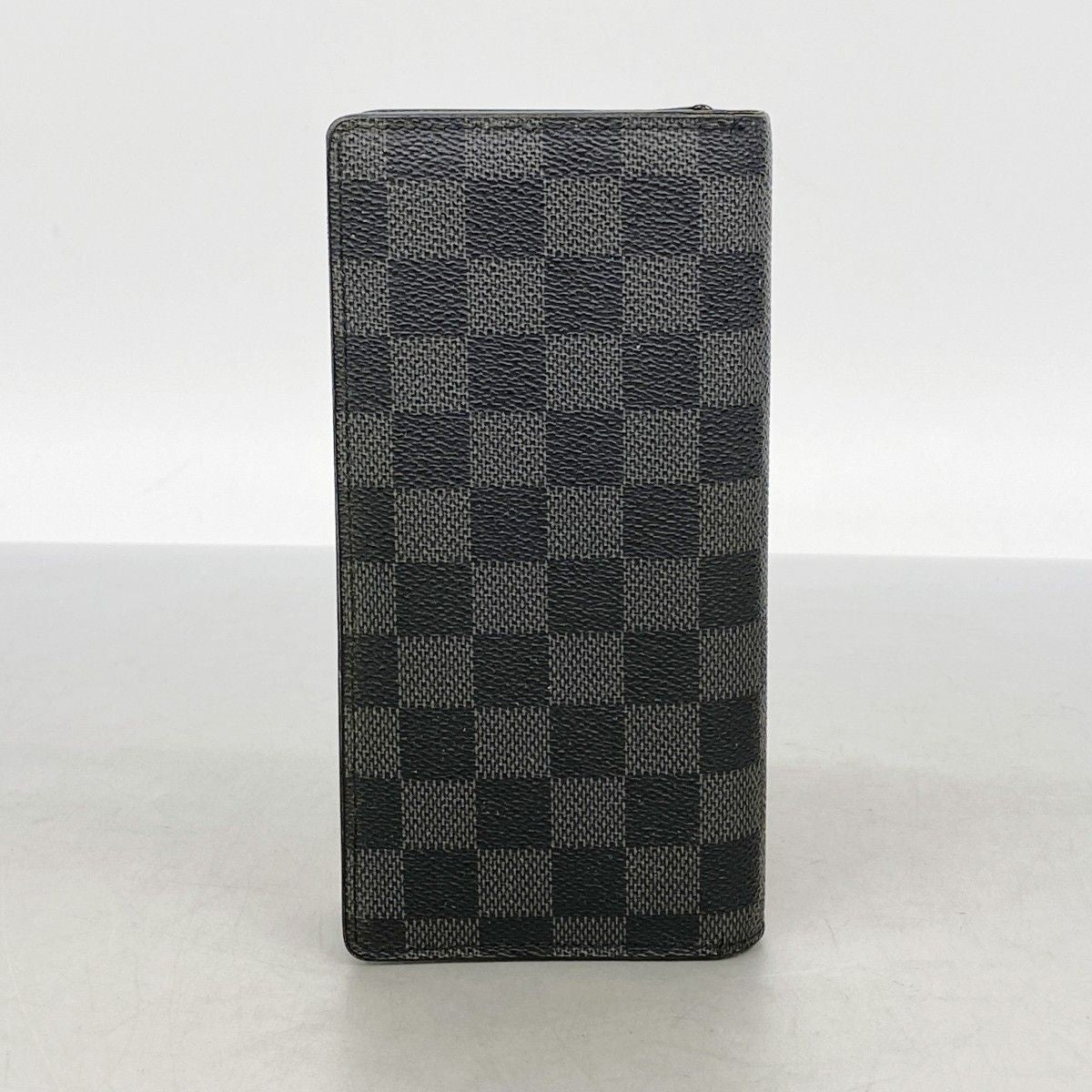 Louis Vuitton Wallet Damier Graphite Portefeuille Brazza Black — view 8
