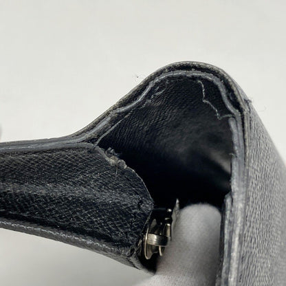 Louis Vuitton Wallet Damier Graphite Portefeuille Brazza Black — view 5