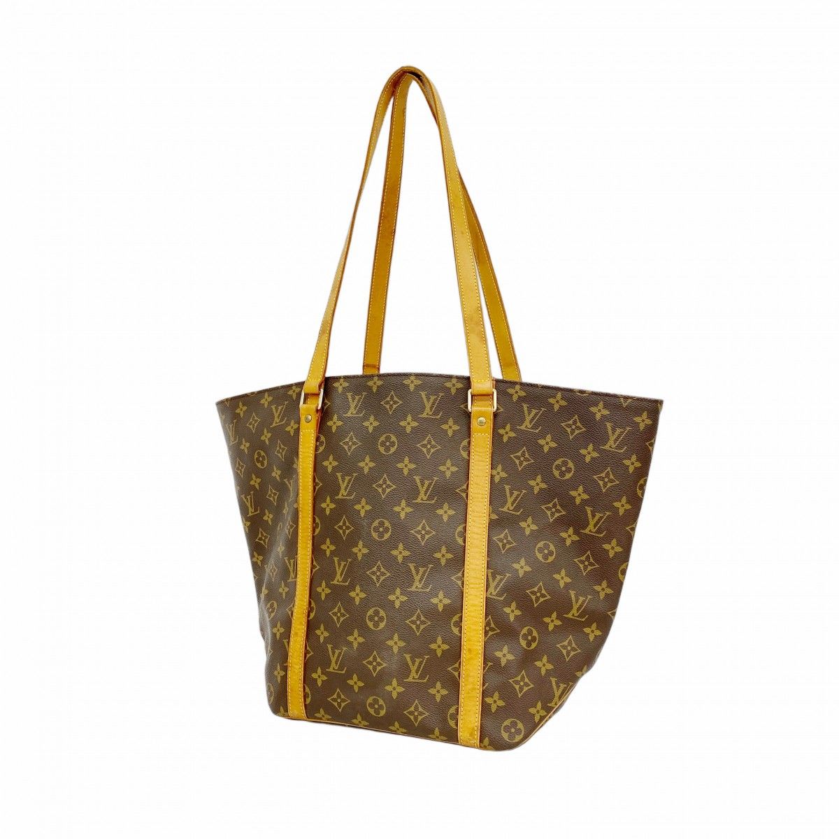Louis Vuitton Tote Monogram Sac Shopping Brown