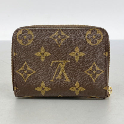 Louis Vuitton Coin Case Monogram Zippy Purse Brown — view 8