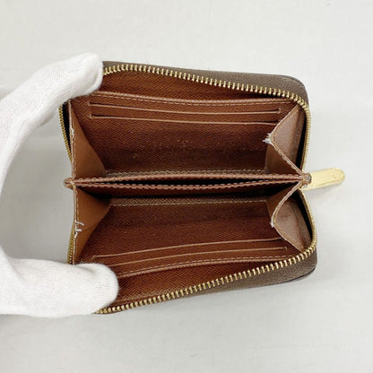 Louis Vuitton Coin Case Monogram Zippy Purse Brown — view 3