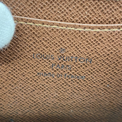 Louis Vuitton Coin Case Monogram Zippy Purse Brown — view 4