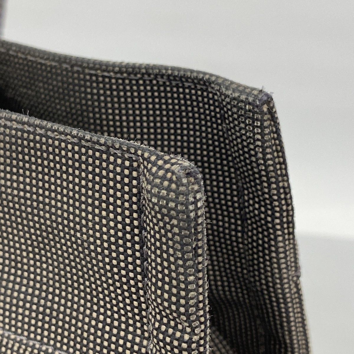 Hermes Tote Her Line MM Canvas Gray Silver — view 8