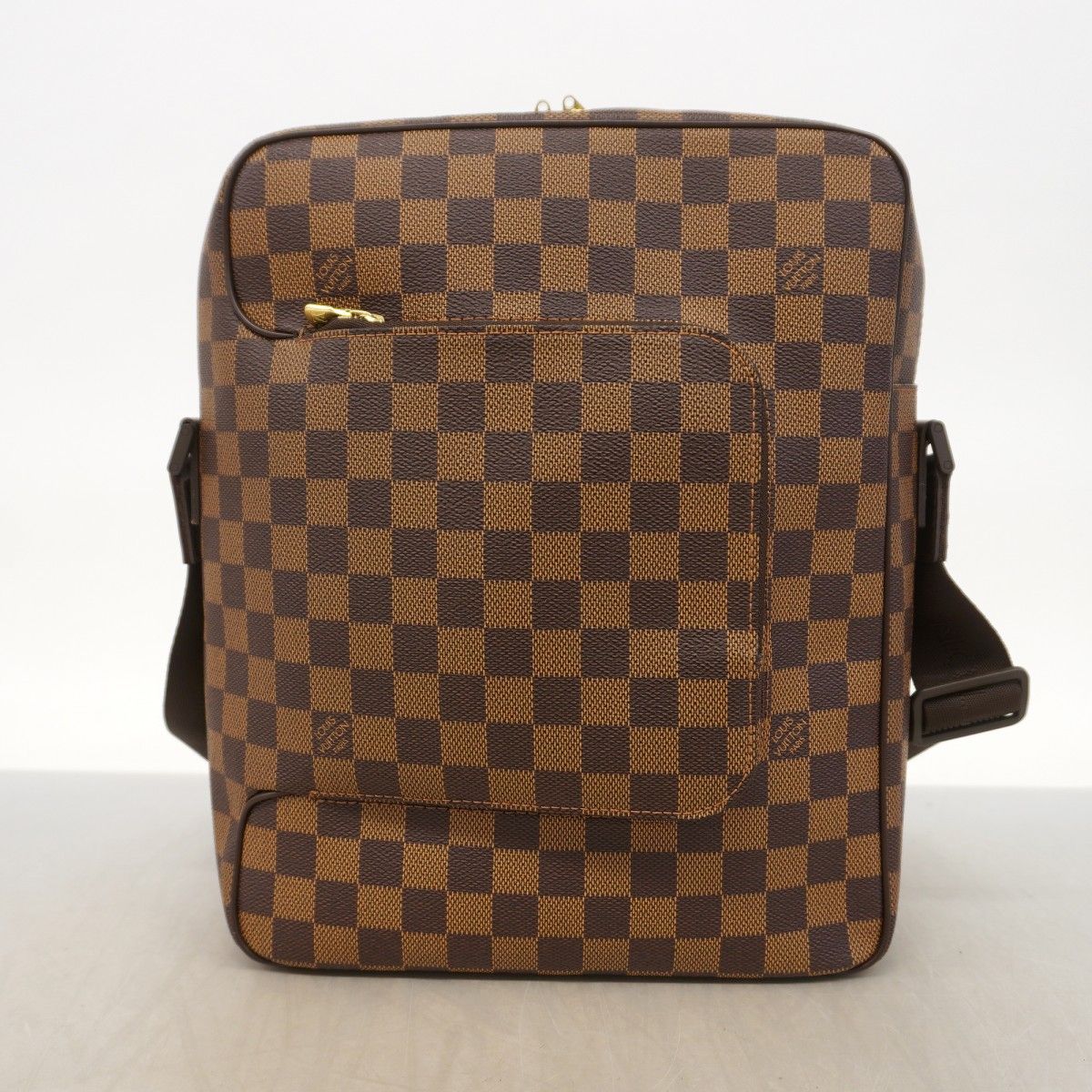 Louis Vuitton Shoulder Bag Damier Olaf MM Ebene — view 8