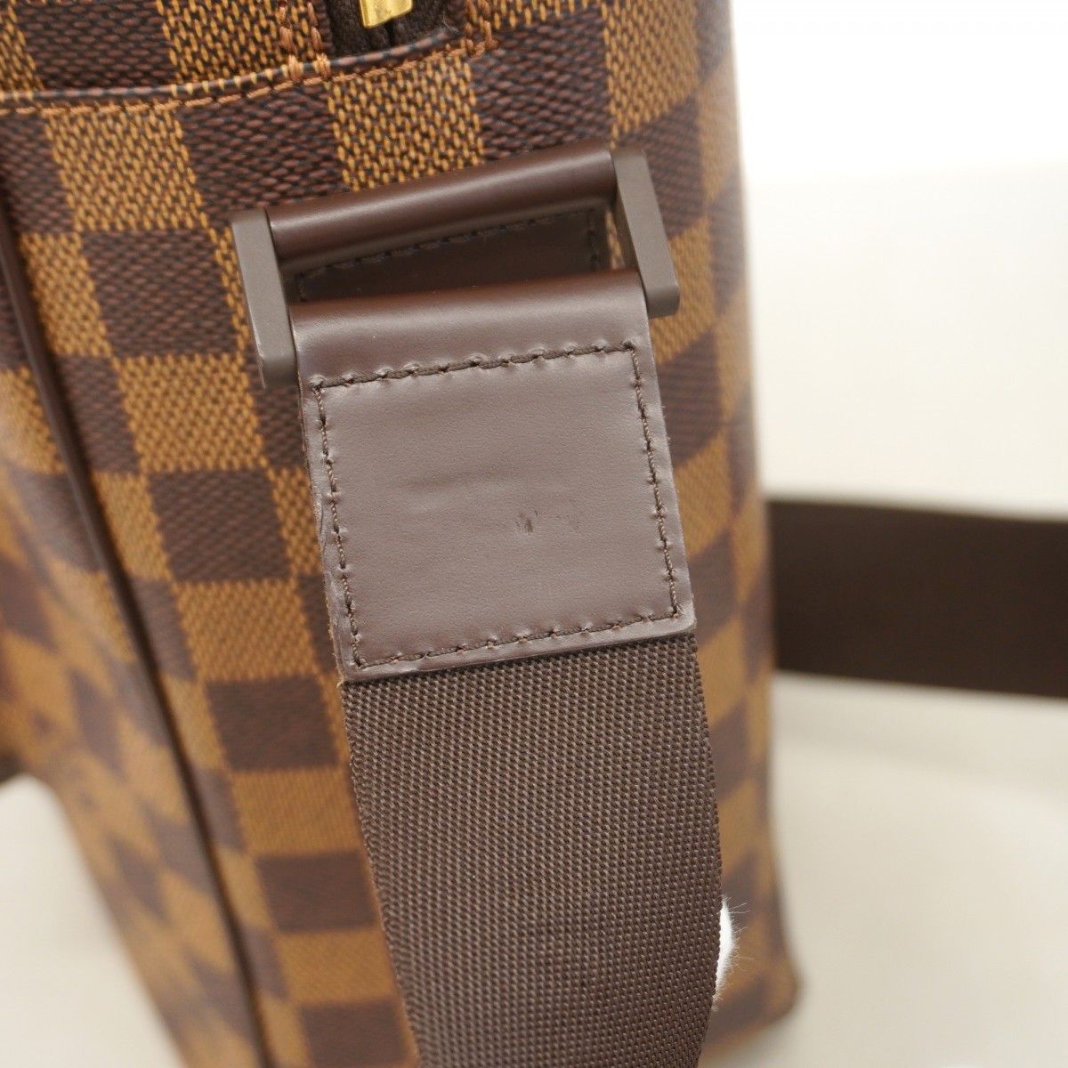Louis Vuitton Shoulder Bag Damier Olaf MM Ebene — view 7