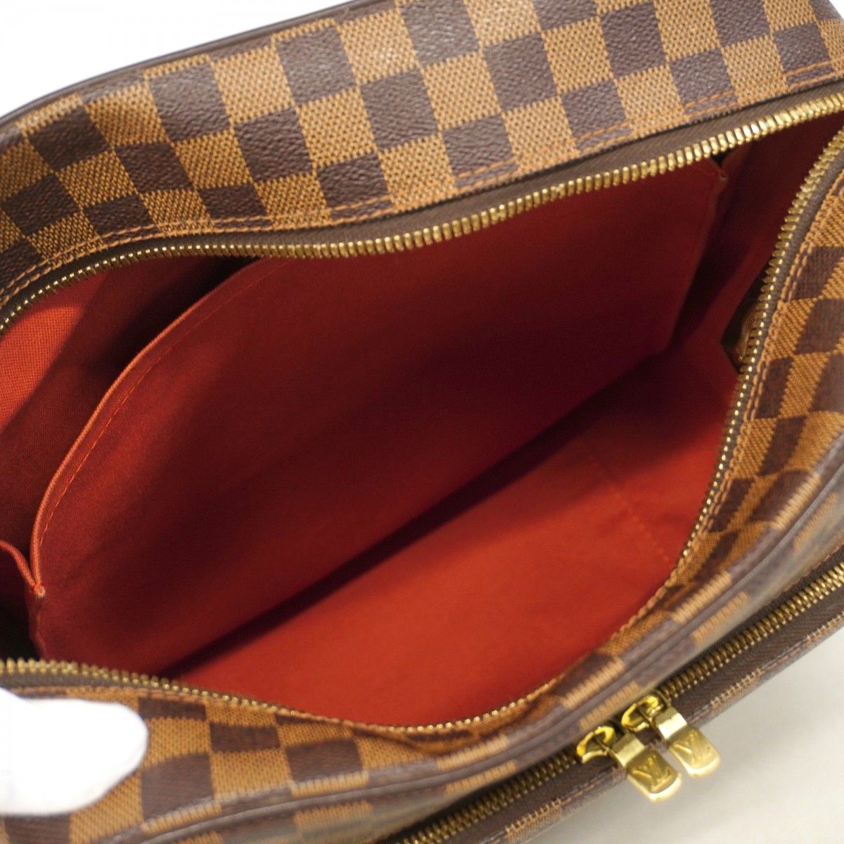 Louis Vuitton Shoulder Bag Damier Olaf GM Ebene — view 4