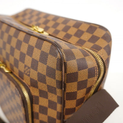 Louis Vuitton Shoulder Bag Damier Olaf GM Ebene — view 7