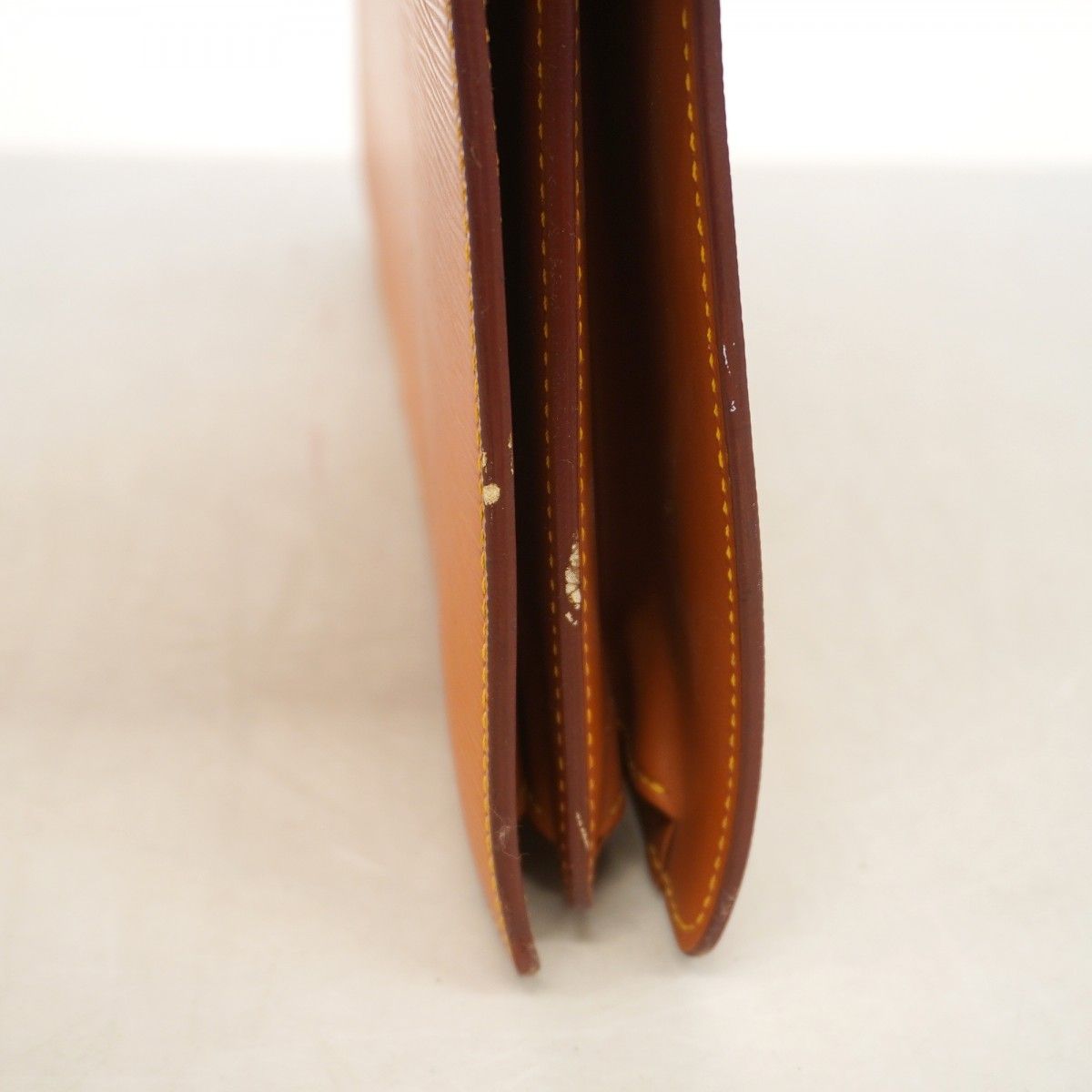 Louis Vuitton Briefcase Epi Serviette Fermoir Cipango Gold — view 7