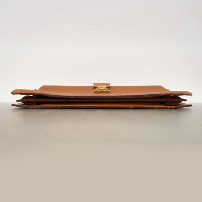 Louis Vuitton Briefcase Epi Serviette Fermoir Cipango Gold — view 3