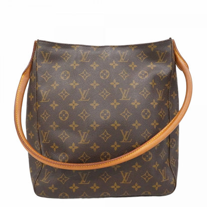 Louis Vuitton Shoulder Bag Monogram Looping GM Brown