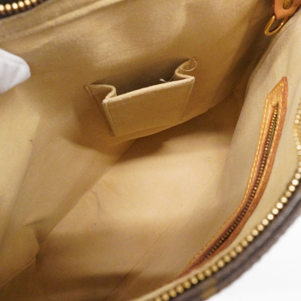 Louis Vuitton Shoulder Bag Monogram Looping GM Brown — view 4