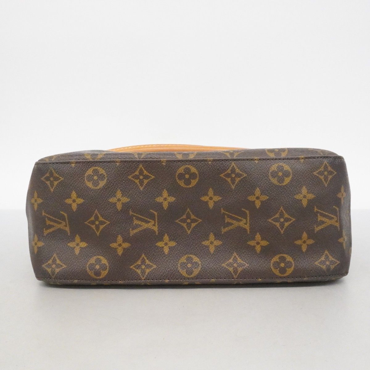 Louis Vuitton Shoulder Bag Monogram Looping GM Brown — view 3