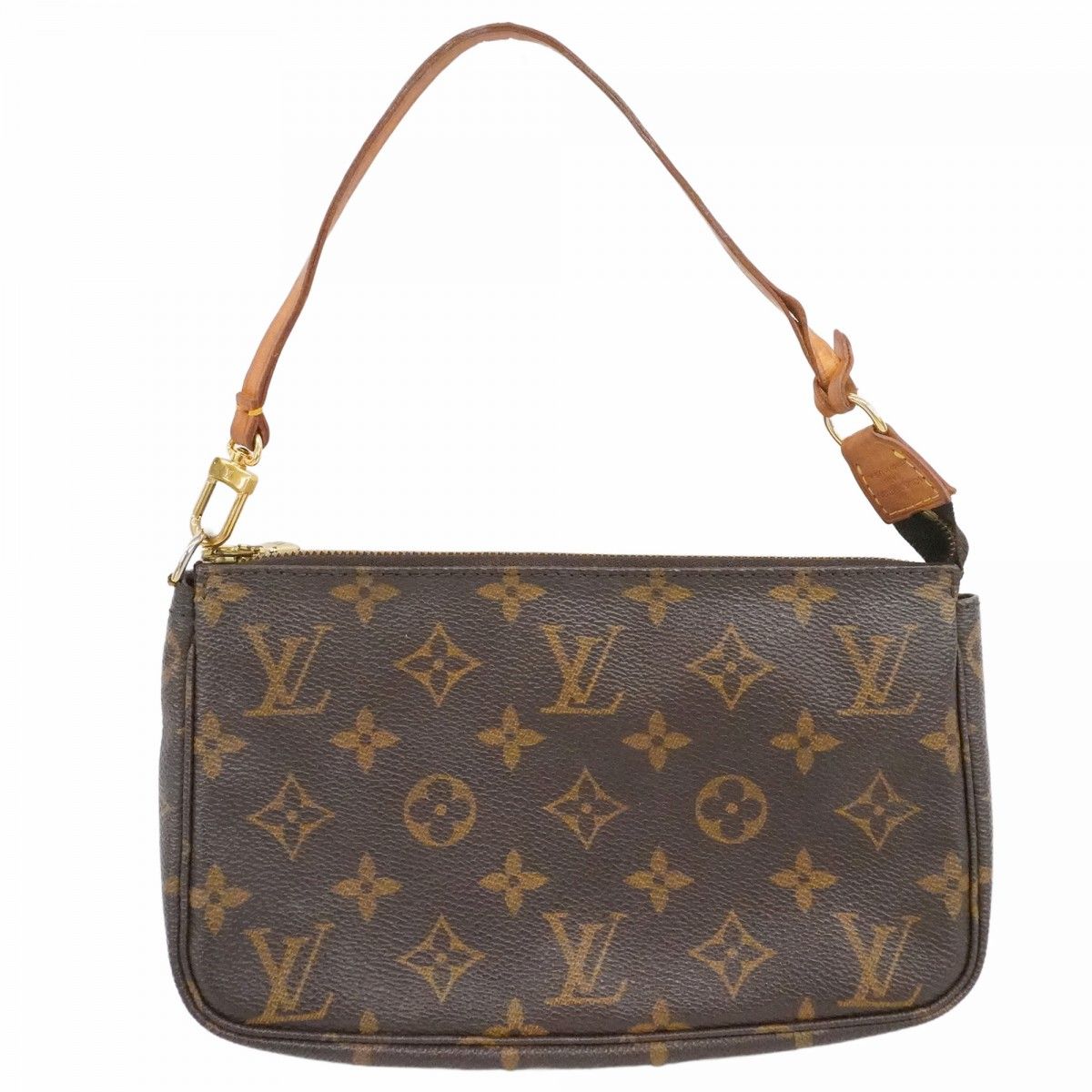 Louis Vuitton Pouch Monogram Pochette Brown