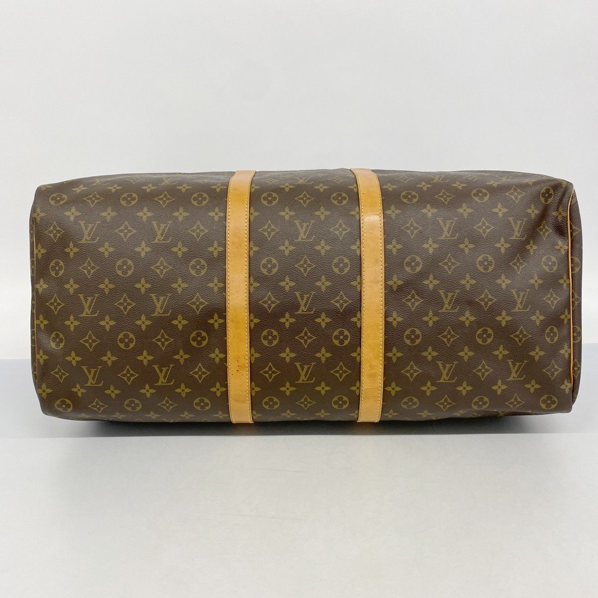 Louis Vuitton Boston Bag Monogram Keepall 60 Brown — view 3