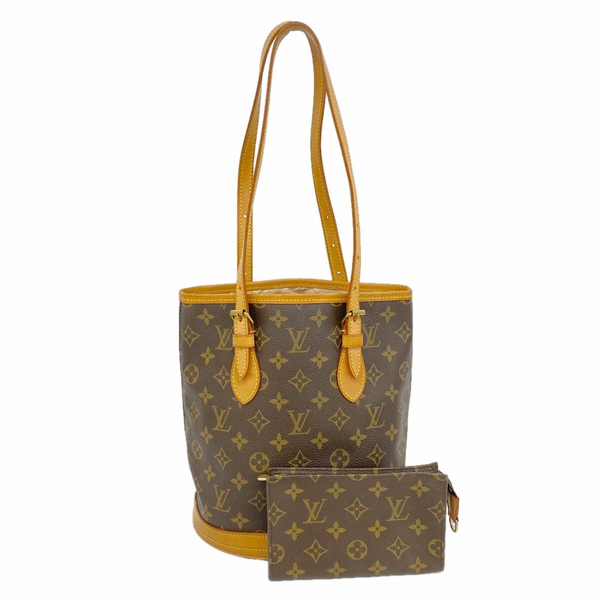 Louis Vuitton Tote Monogram Bucket PM Brown
