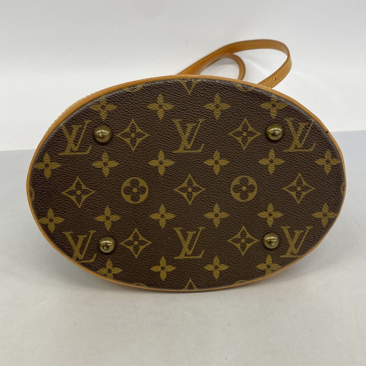 Louis Vuitton Tote Monogram Bucket PM Brown — view 3