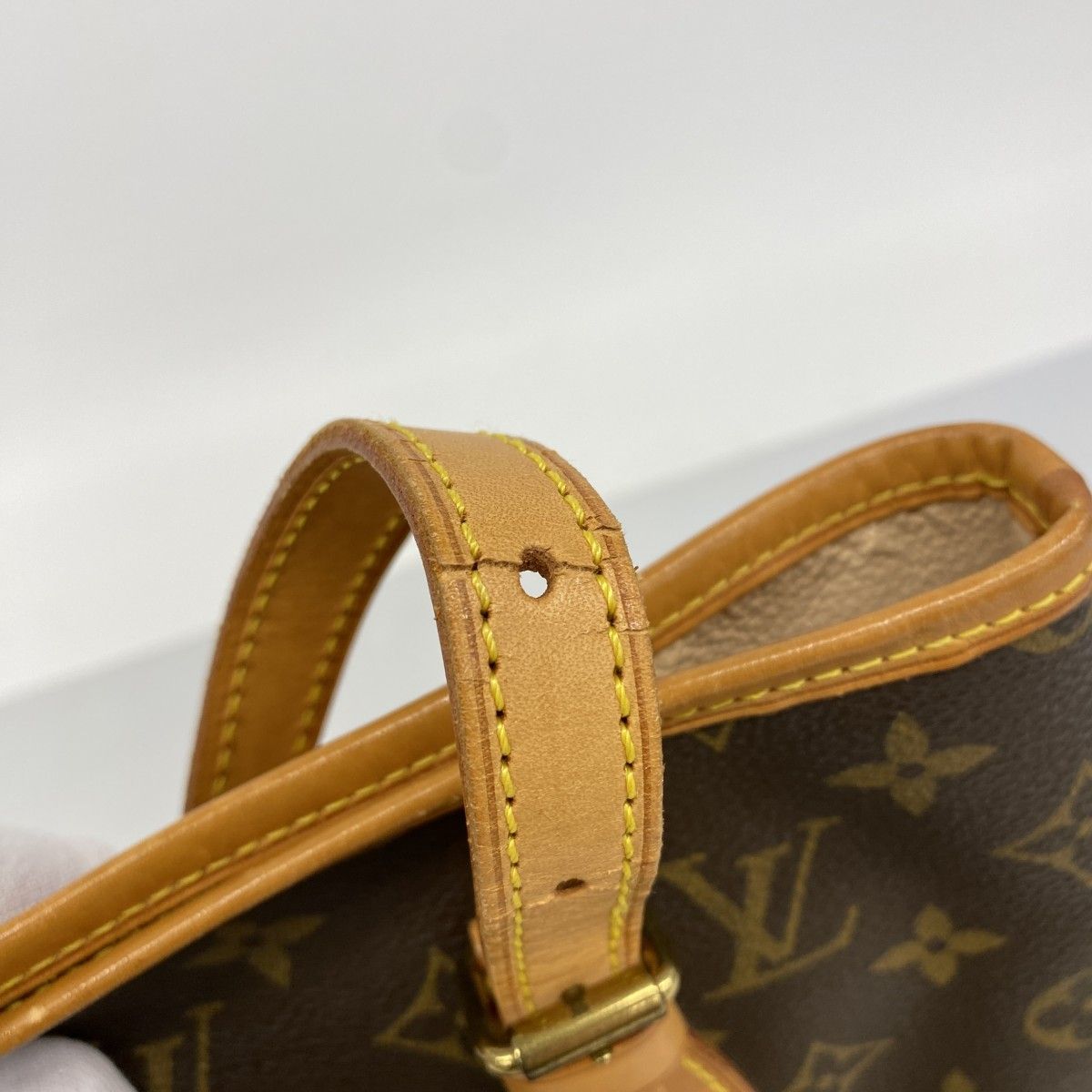Louis Vuitton Tote Monogram Bucket PM Brown — view 8